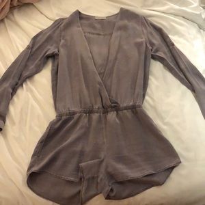 Long sleeve romper